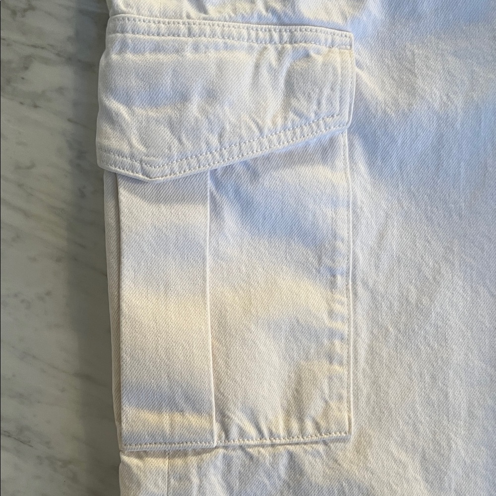 Agolde MINKA High Rise Wide Leg Denim Cargo Jeans - Picture 7 of 11